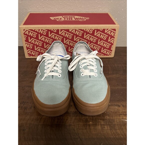 VANS Authentic 'Blue Surf Gum' Casual Sneakers Women's 8.0 / Men's 6.5 - Picture 3 of 7